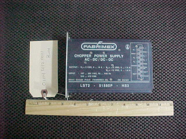 Fabrimex B5181304EL Power Supply industrial electronic unit