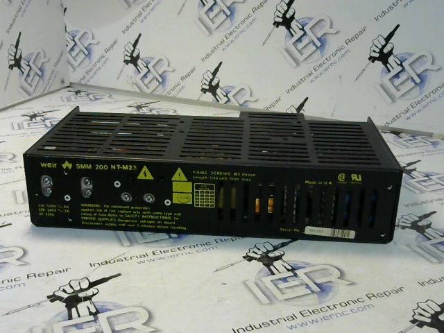 Weir SMM 200 NT-M23 Power Supply industrial electronic unit