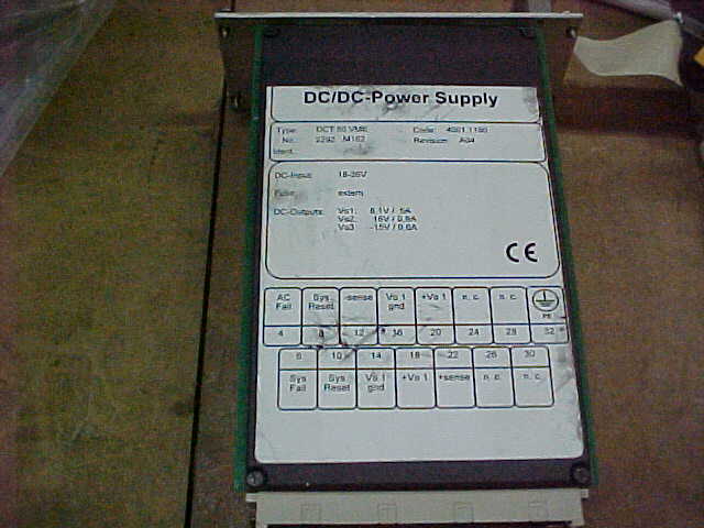 Deutz DCT 50 VME power supply industrial electronic unit