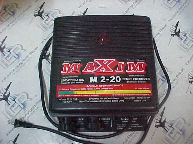 MAXIM M2-20 Fence Energizer industrial electronic unit