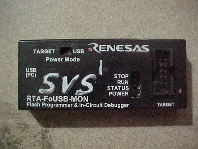 Renesas RTA-FoUSB-MON industrial electronic unit