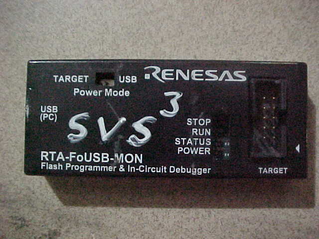 Renesas RTA-FoUSB-MON industrial electronic unit