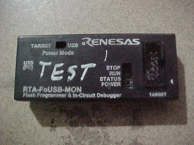 Renesas RTA-FoUSB-MON industrial electronic unit