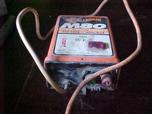 Gallager M80 power fence energizer industrial electronic unit