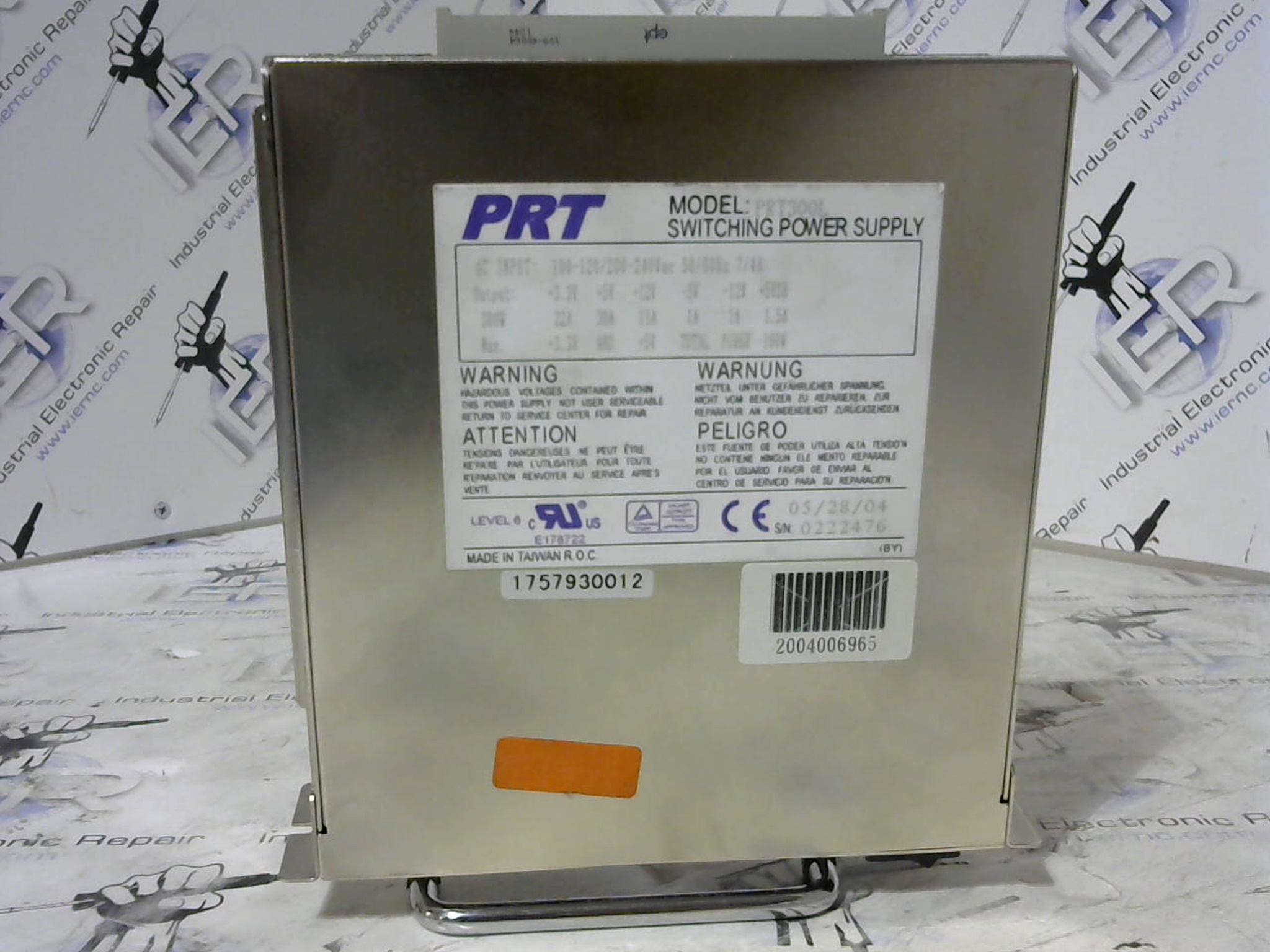 PRT PRT300L Power Supply industrial electronic unit