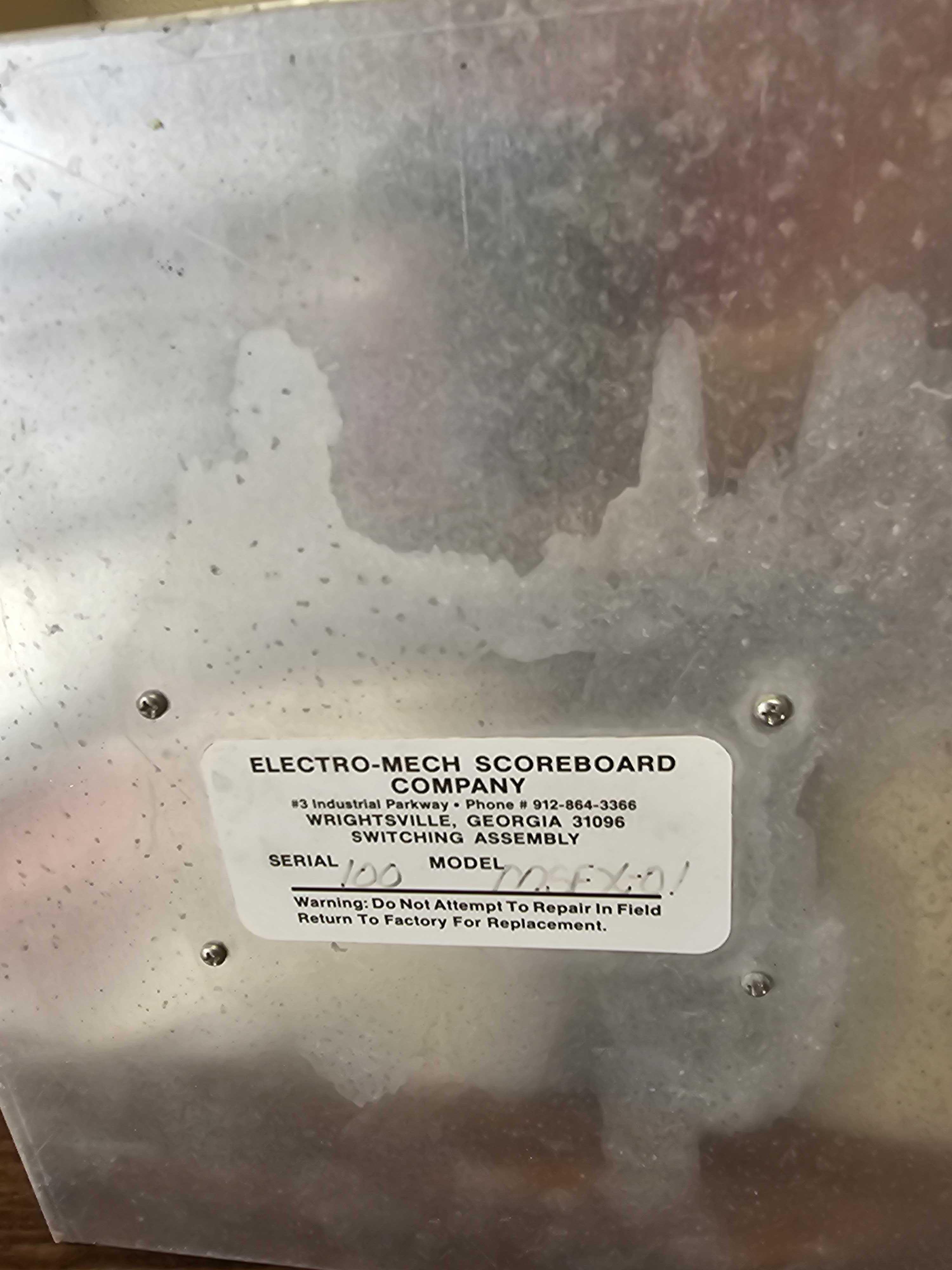 Electro-Mech MSFX-01 industrial electronic unit
