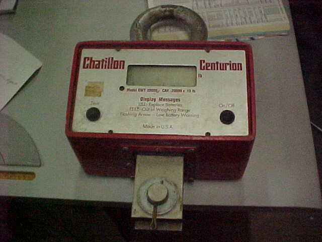 Chatillon Centurion DWT 20000 industrial electronic unit