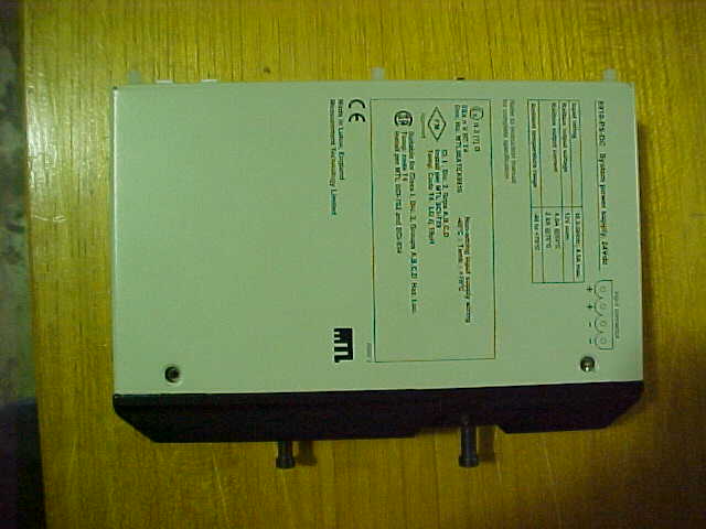 Measurement Technologies Ltd 8910-PS-DC power supply industrial electronic unit