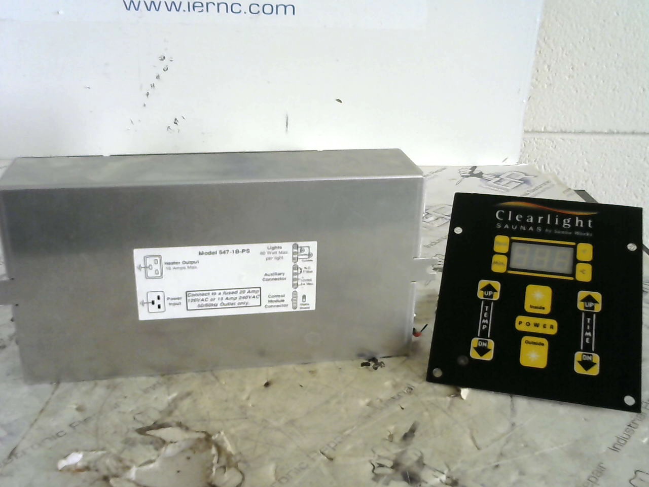 Cedus Sauna 547-1B-PS Controller industrial electronic unit