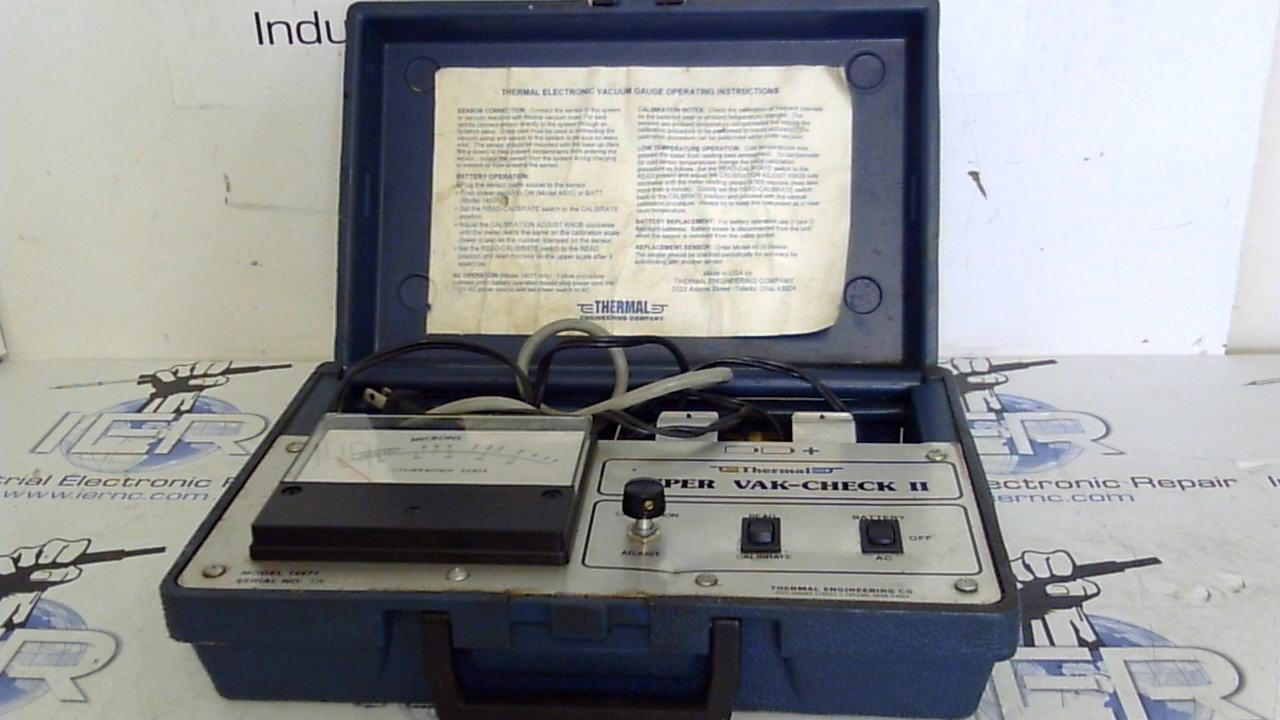 Thermal Engineering Co. 14571 Super Vak-Check II industrial electronic unit