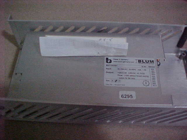 Blum 580243 power supply industrial electronic unit