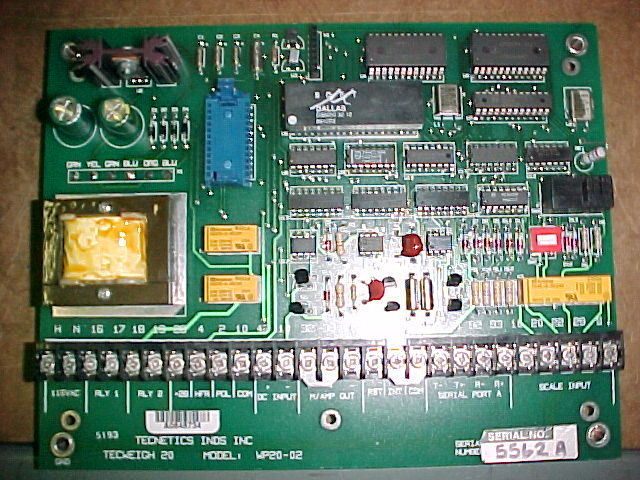 Technetics WP20-02 industrial electronic unit