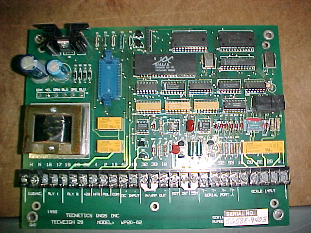 Technetics WP20-02 industrial electronic unit