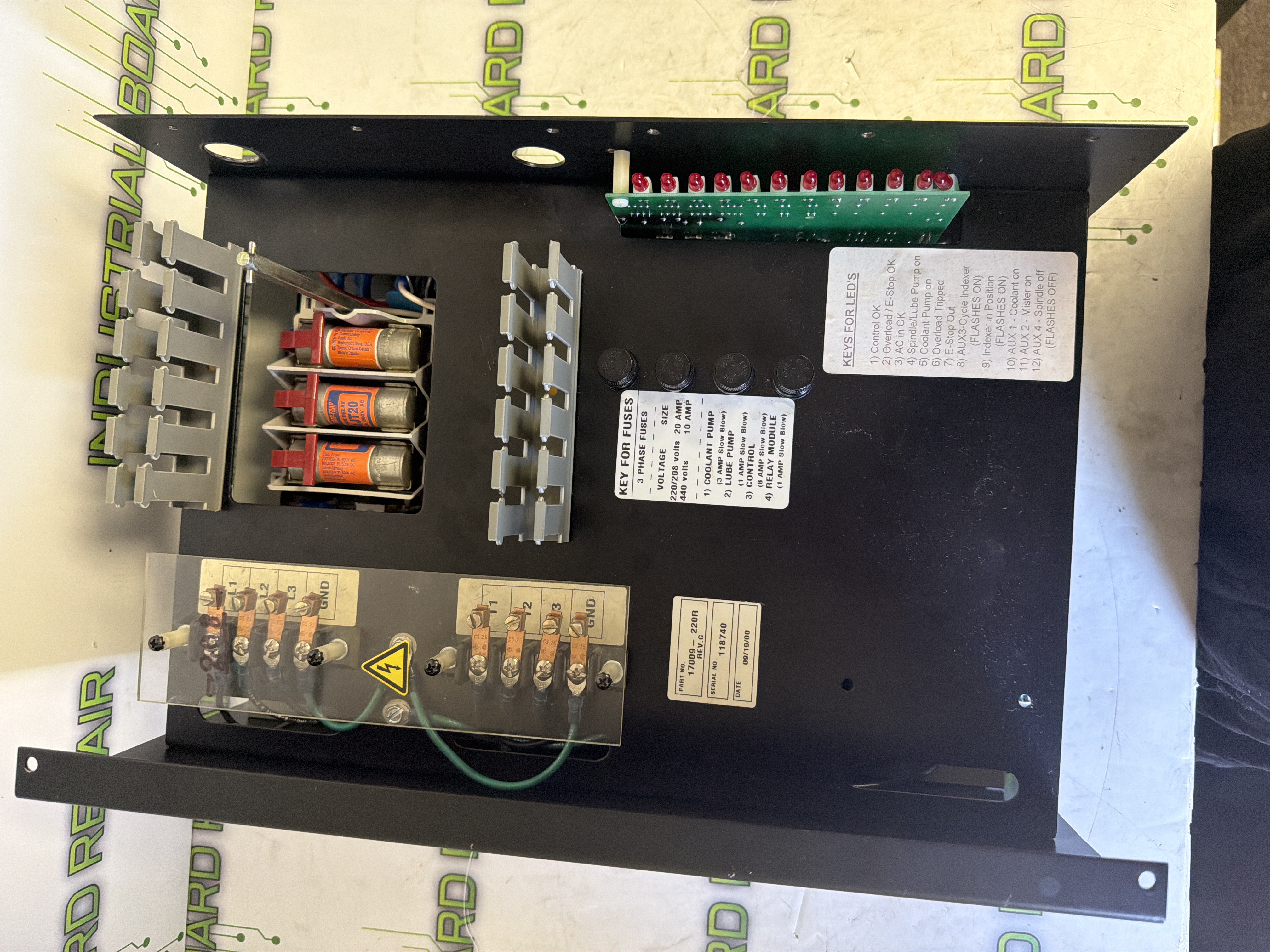 Prototrak 17009-220R controller industrial electronic unit