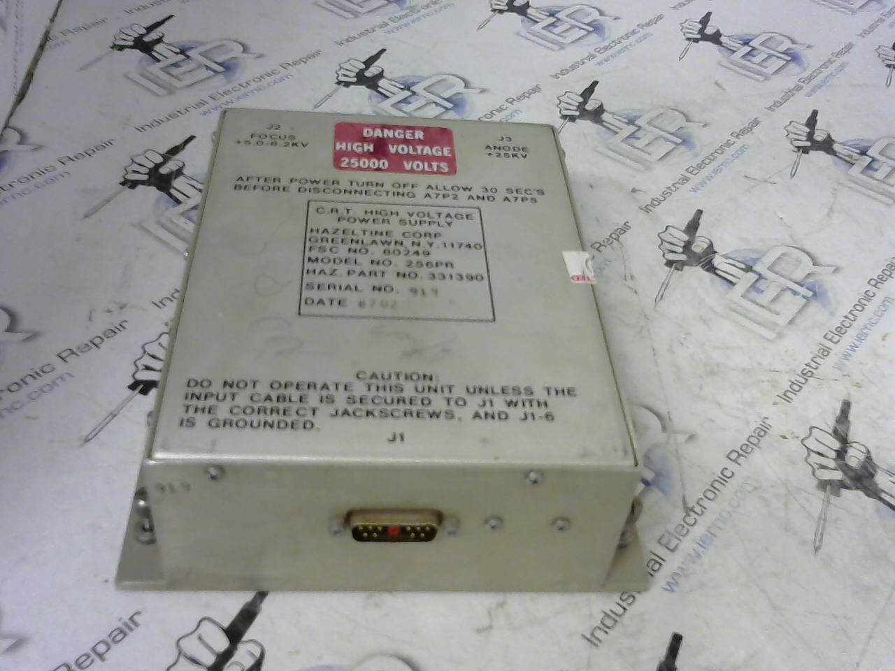 Hazeltine Corp. 256PR 331390 Power Supply industrial electronic unit