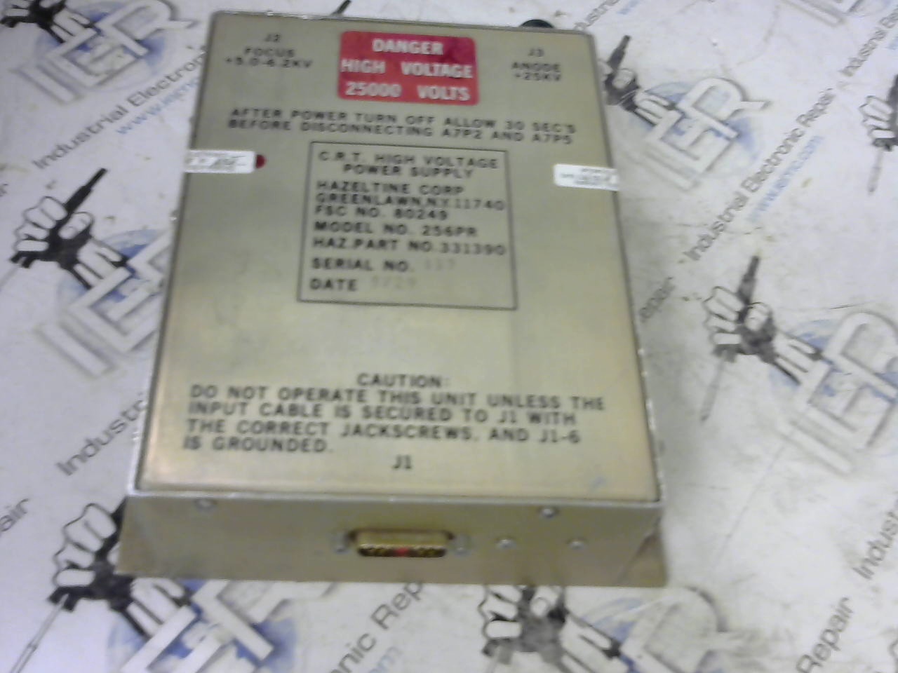 Hazeltine Corp 256PR 331390 Power Supply industrial electronic unit