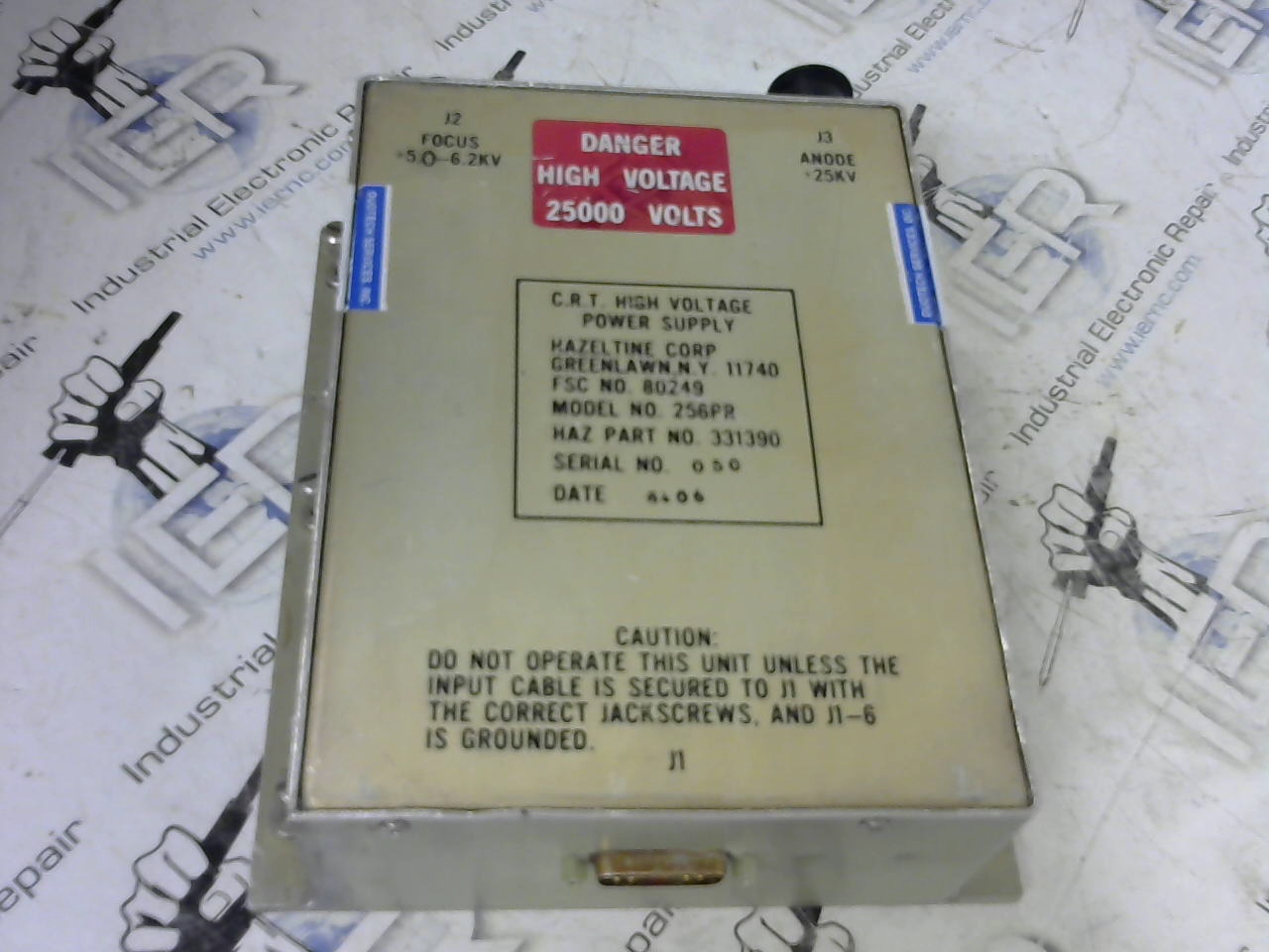 Hazeltine Corp 256PR 331390 Power Supply industrial electronic unit