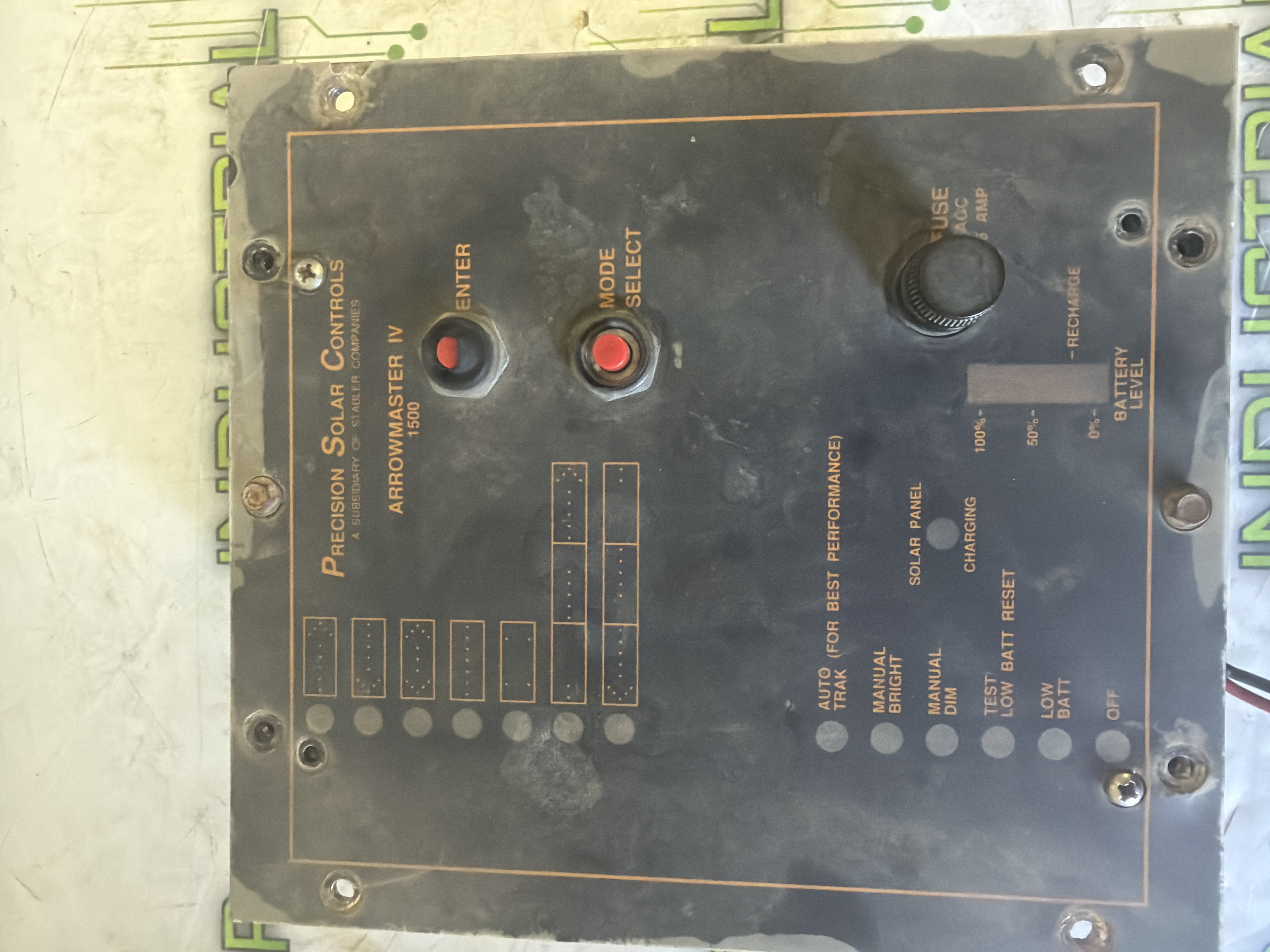Precision Solar Controls Arrowmaster IV-1500 industrial electronic unit