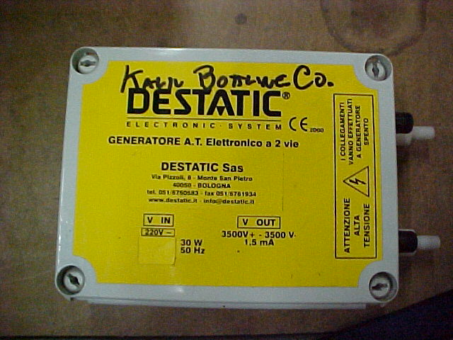 Destatic 8 power supply industrial electronic unit