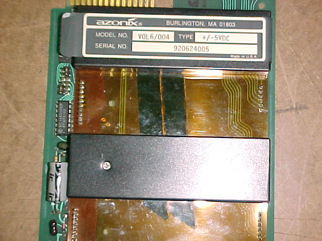 Azonix VOL6/004 industrial electronic unit