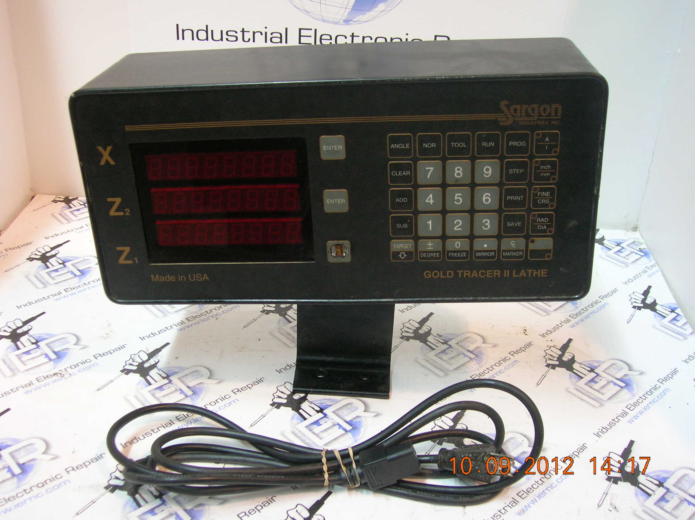 sargon power cord industrial electronic unit