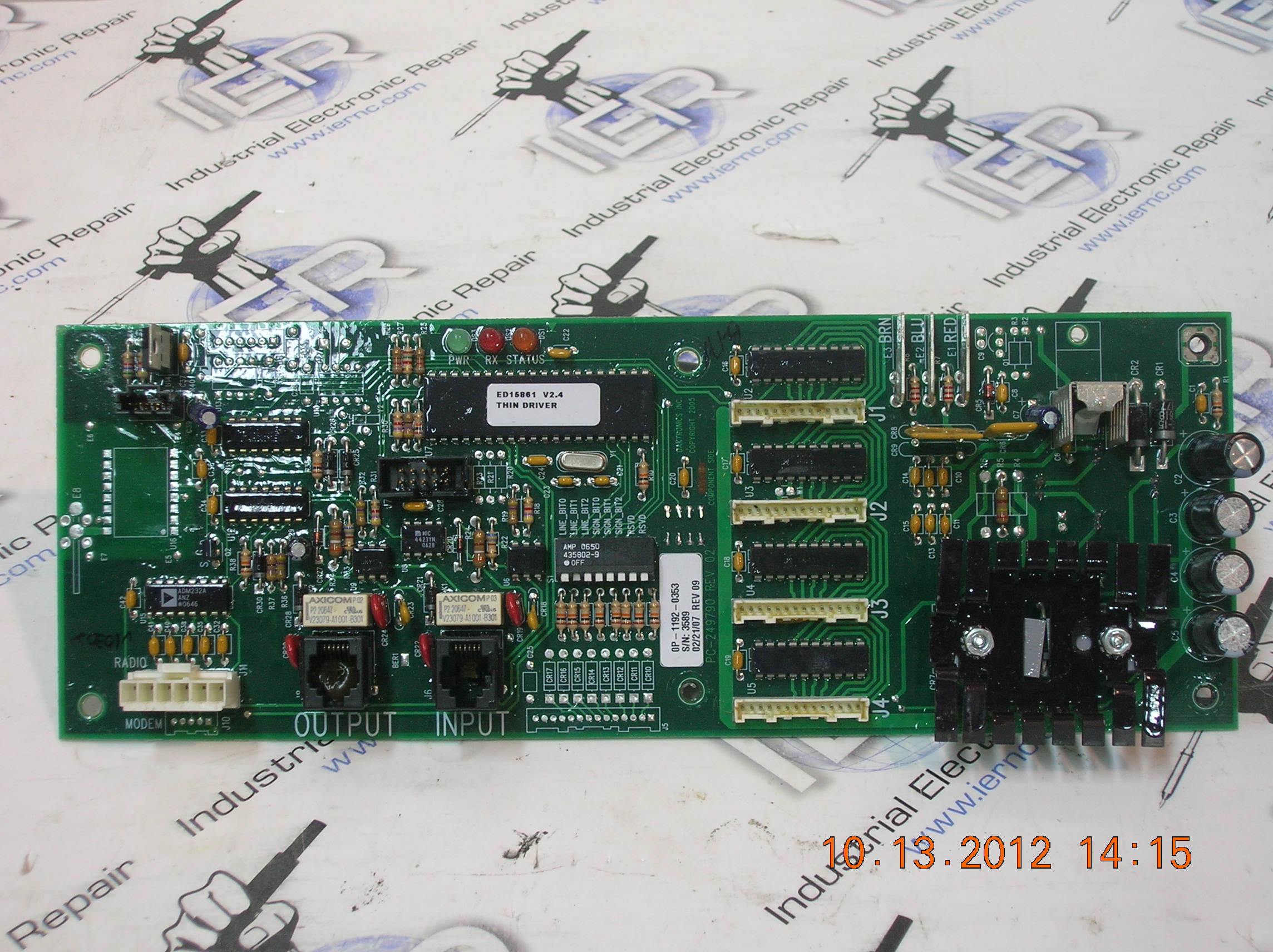 Valero OP-1192-0353 industrial electronic unit