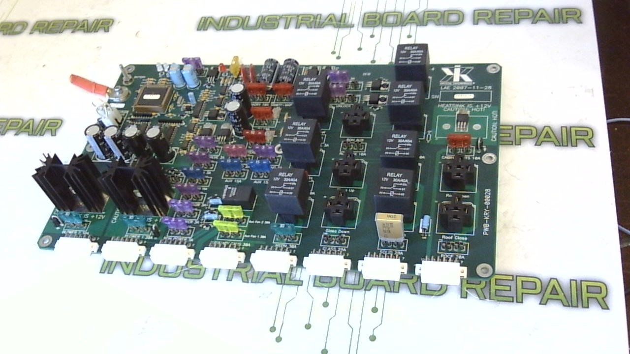 Krystal Enterprises LAE 2007-11-28 Control Board industrial electronic unit