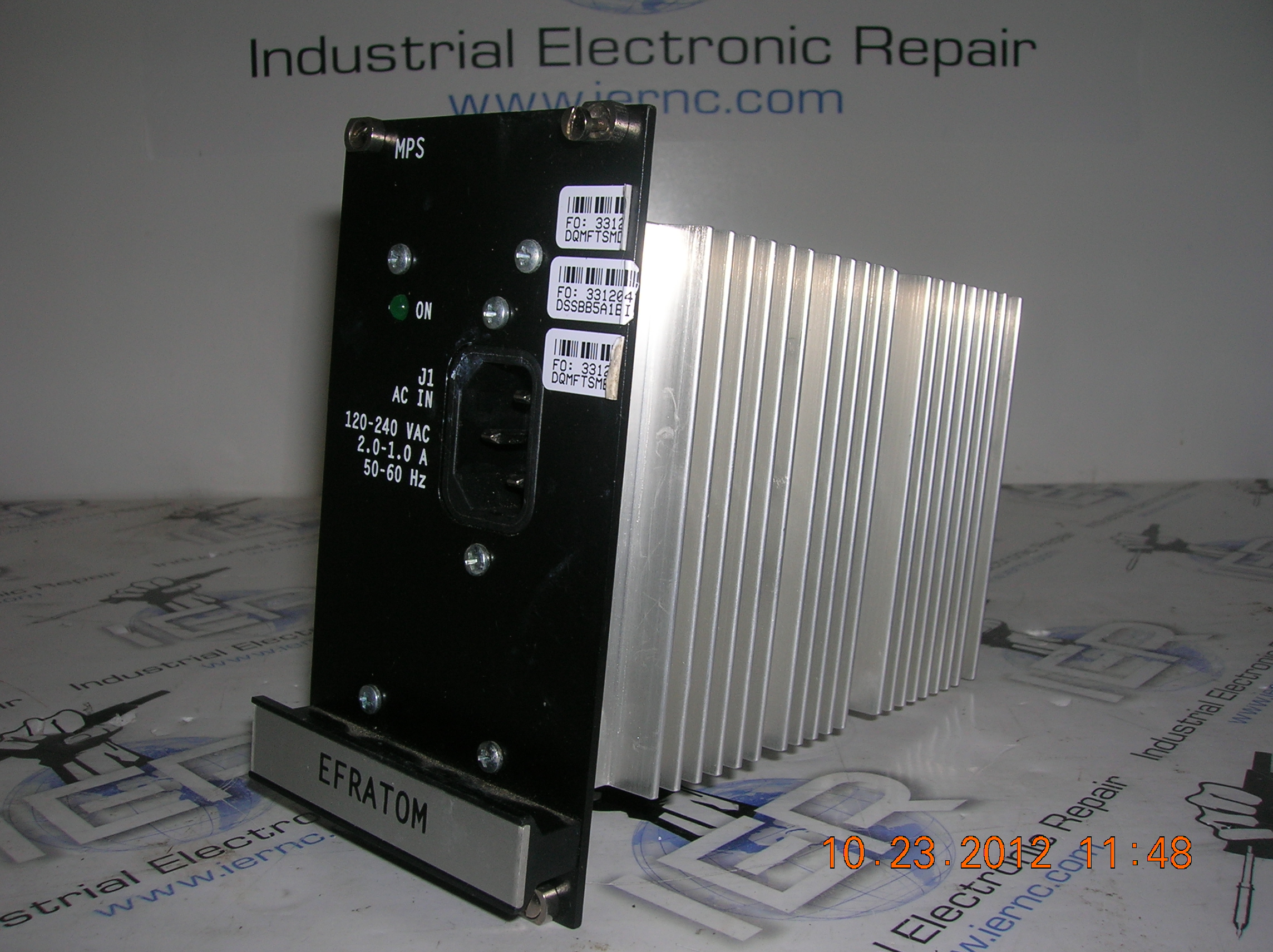 Efratom MPS industrial electronic unit