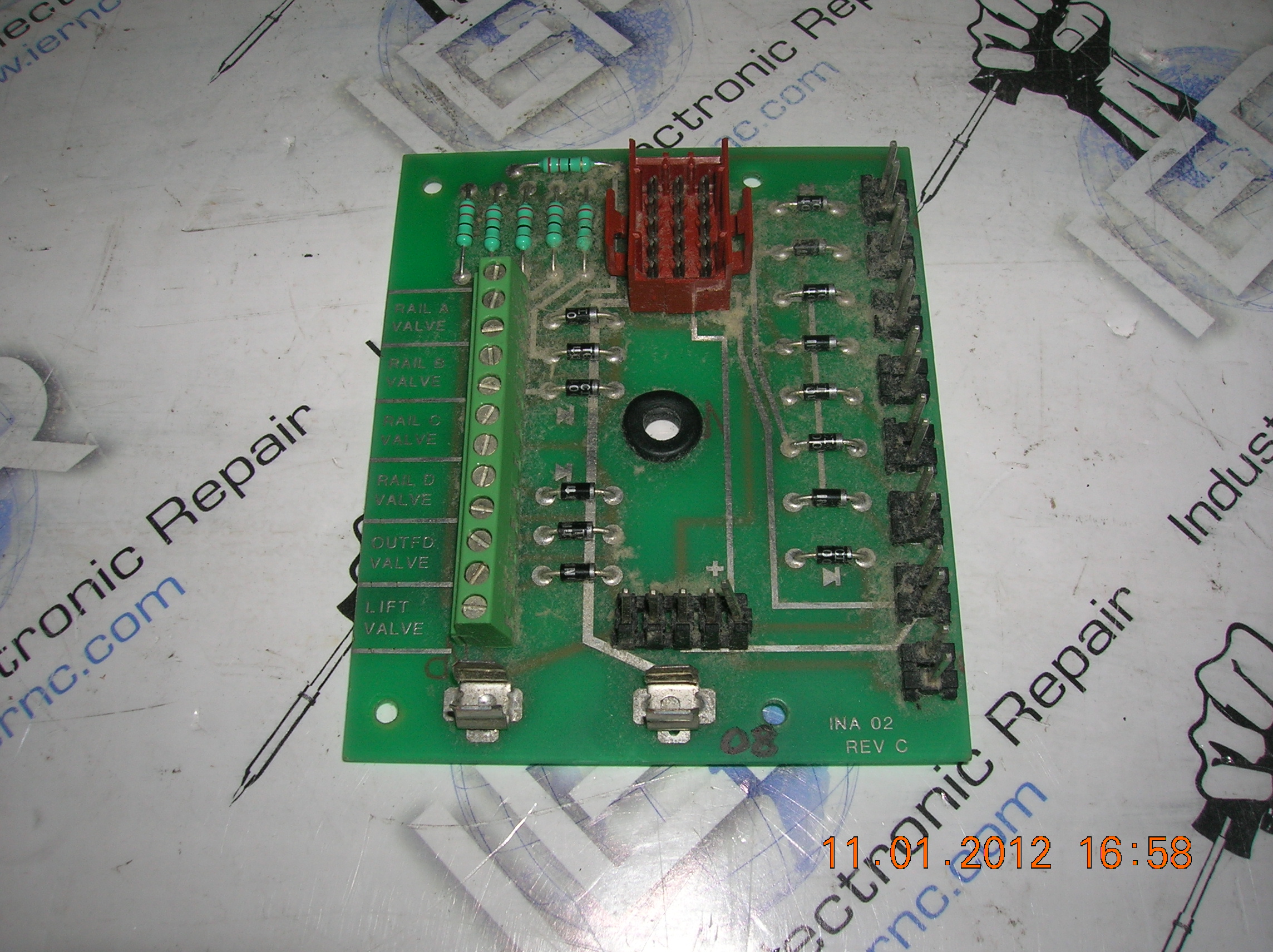 INA 02 industrial electronic unit