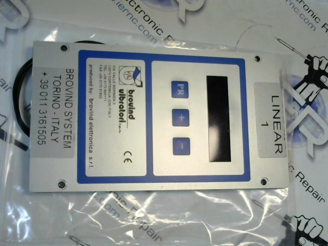 Brovind Elettronica DISP.002 Front Display Panel industrial electronic unit