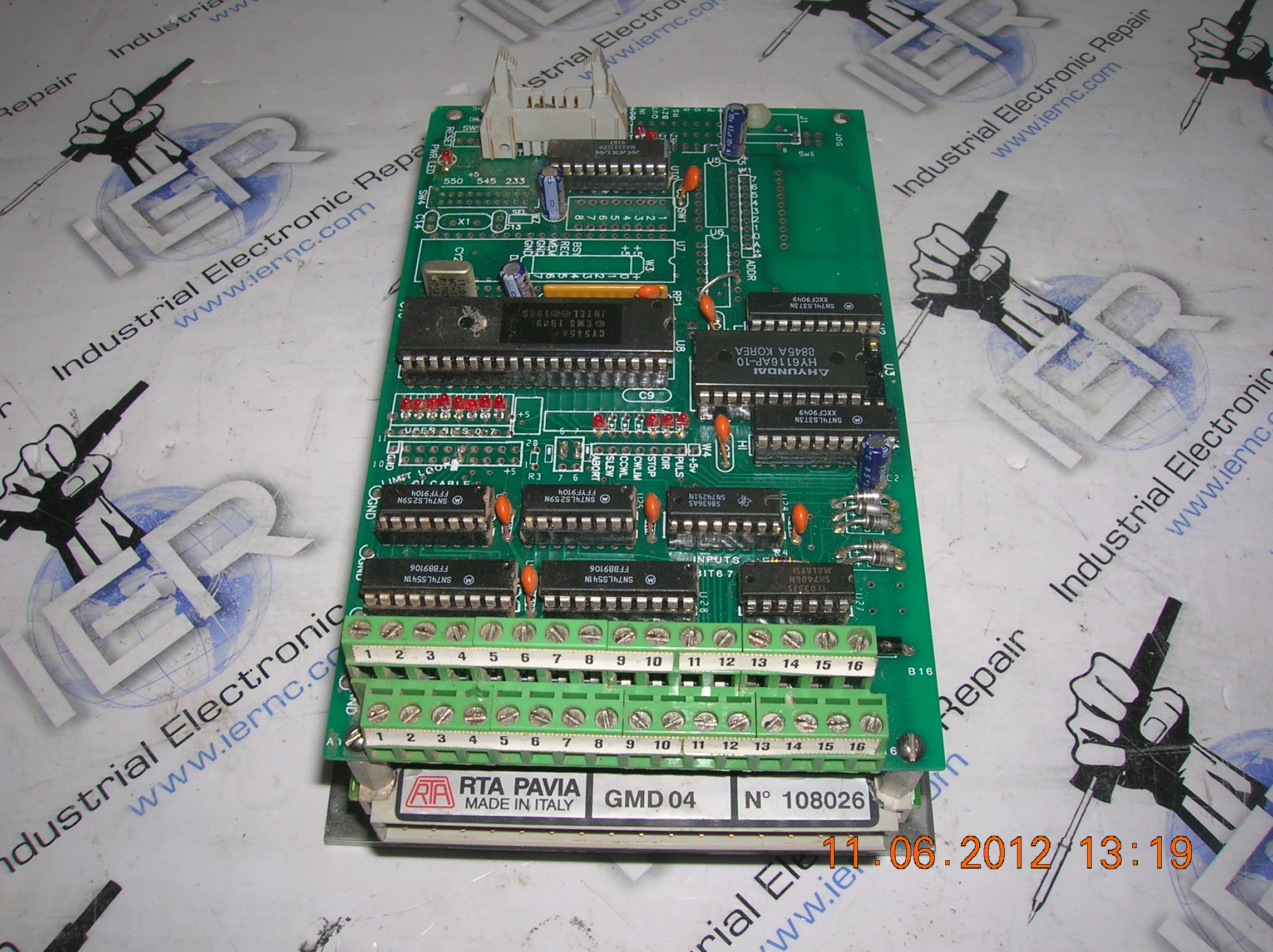 RTA Pavia GMD04 industrial electronic unit