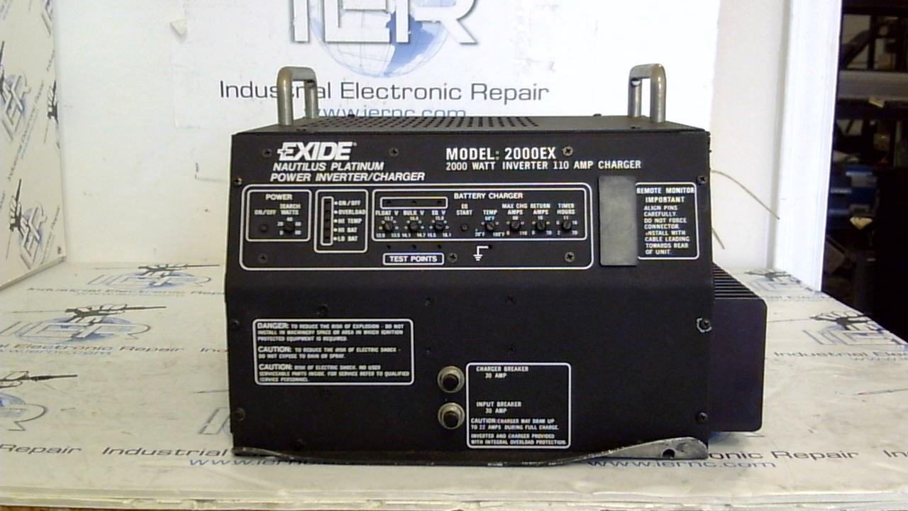 Exide 2000EX Power Inverter/ Charger industrial electronic unit