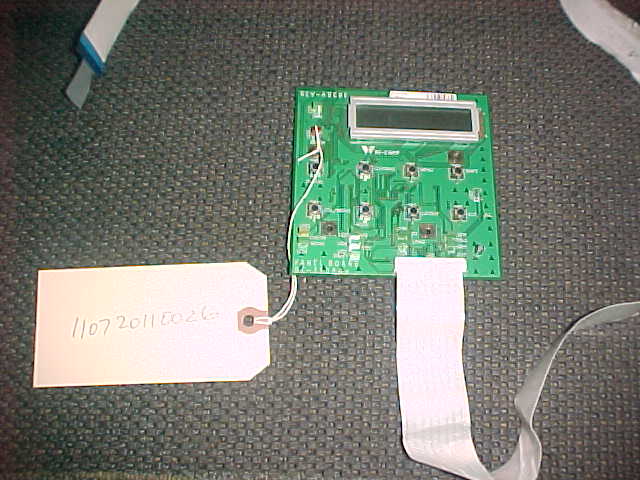 WD Electronics DE-33586 industrial electronic unit