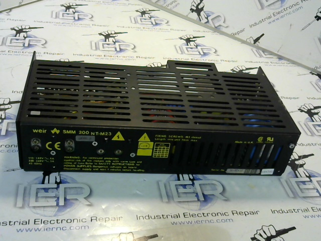 Charmilles Technologies Weir-SMM 200 Power Supply industrial electronic unit