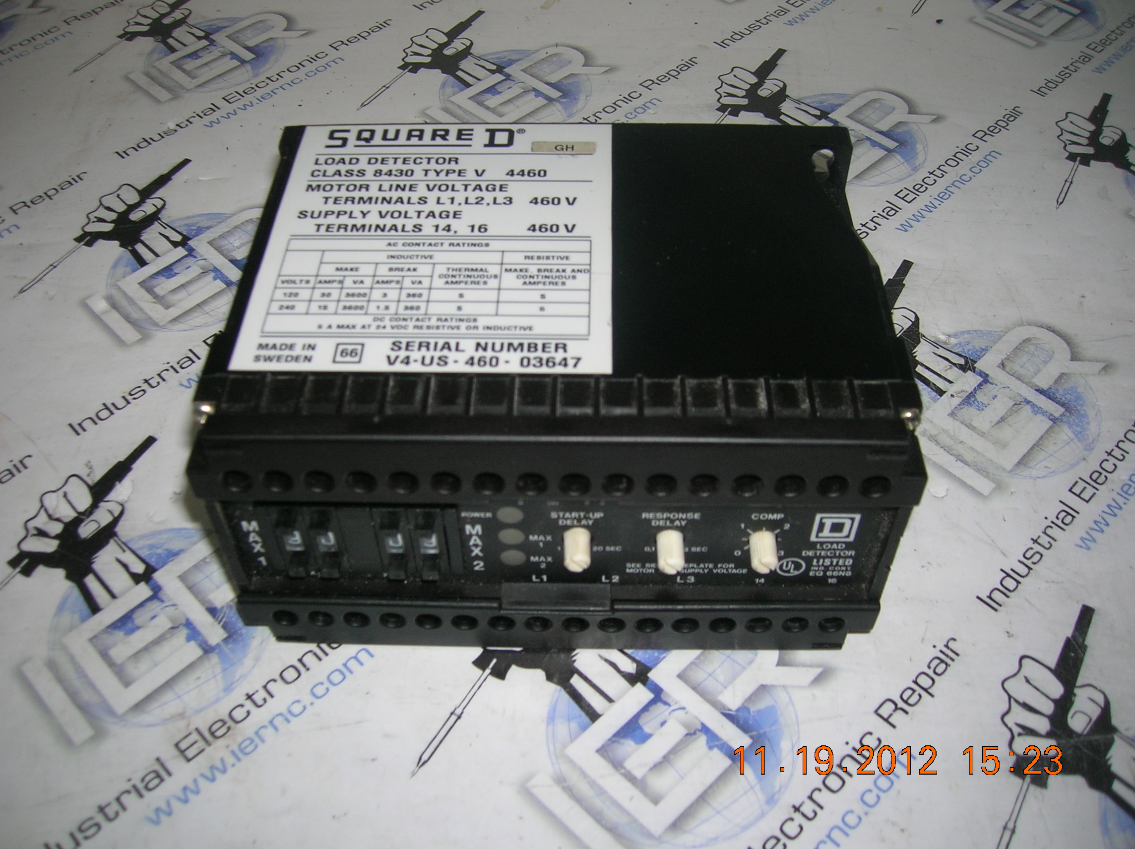 Square D V 4460 industrial electronic unit