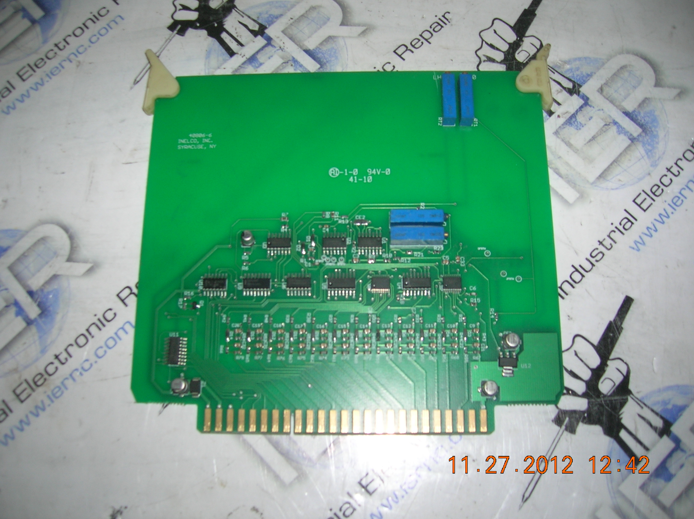 Inelco 40806-6 industrial electronic unit