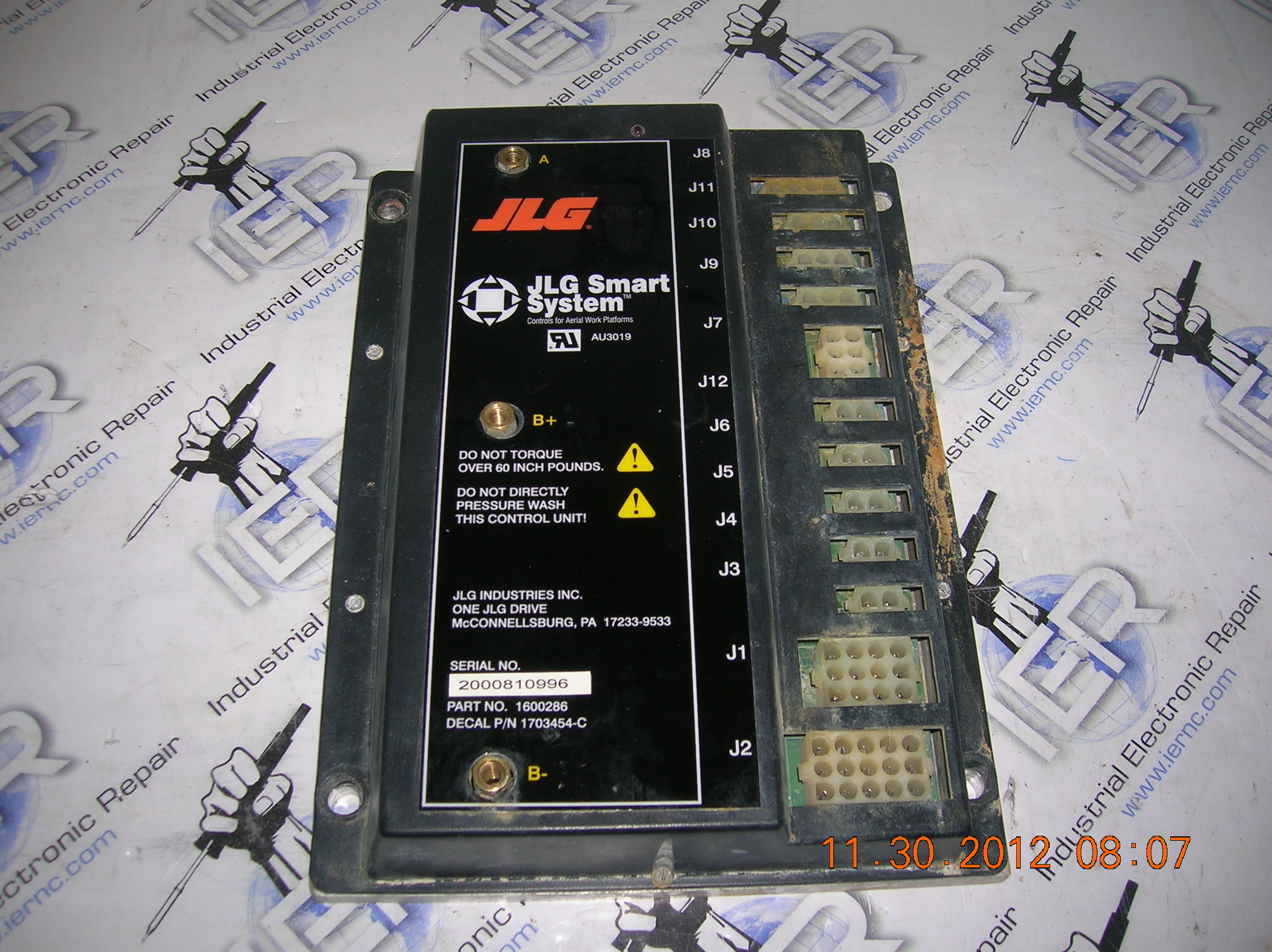 JLG AU3019 1600286 industrial electronic unit
