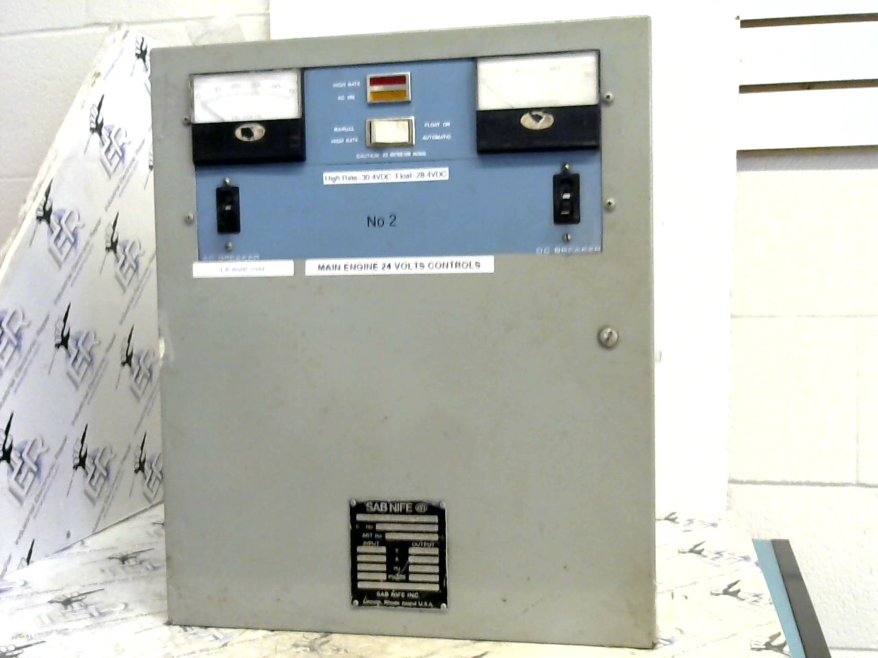 Sab Nife SCB 102-24-115 Battery Charger industrial electronic unit