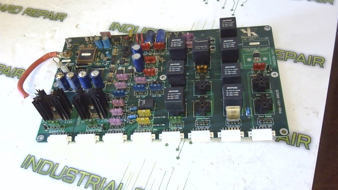 Krystal Enterprises LAE 2007-11-28 Circuit Board industrial electronic unit