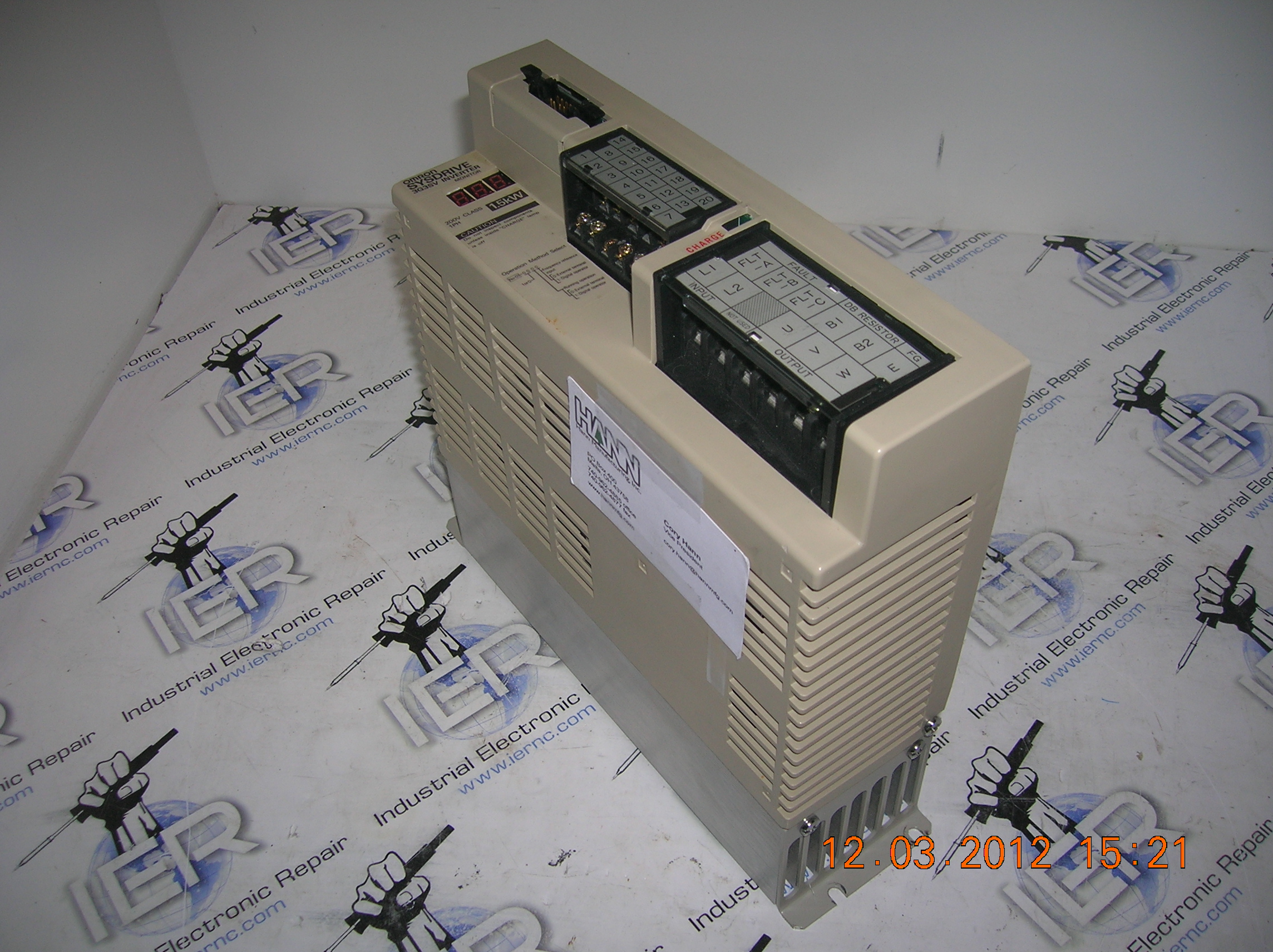 Omron 3G3SV-BB015E industrial electronic unit