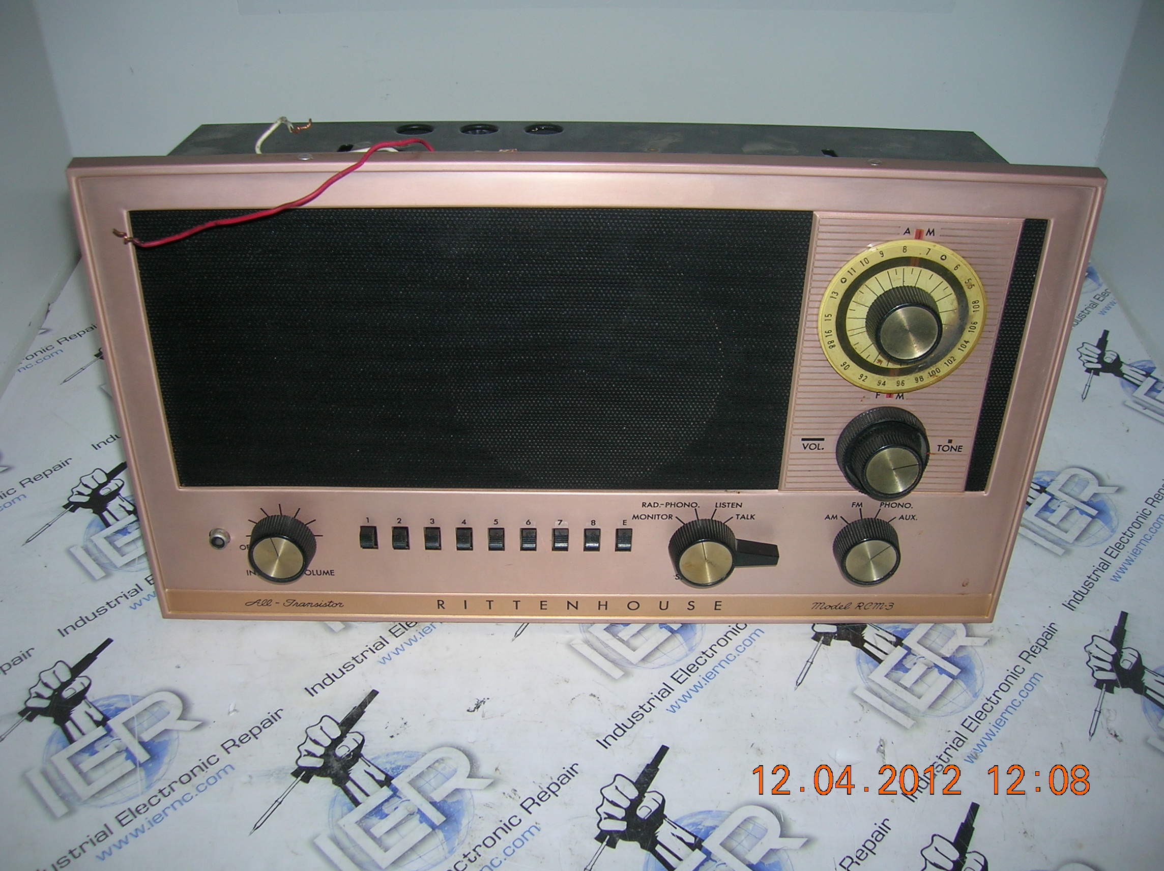 Rittenhouse RCM-3 industrial electronic unit