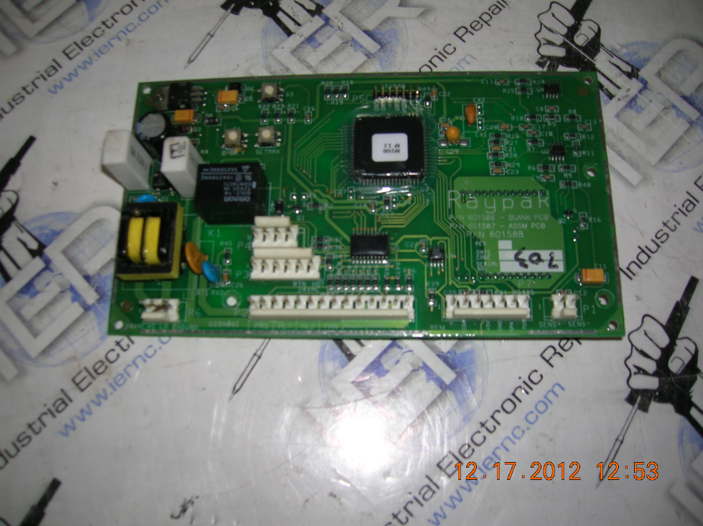 Raypak 601586 601588 industrial electronic unit