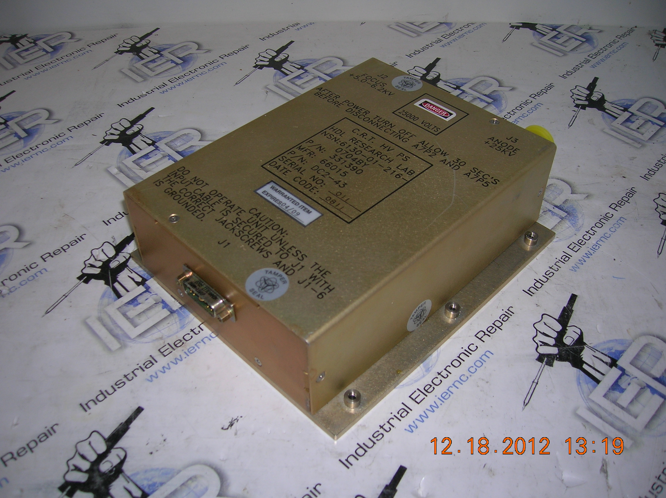 HDL Research Lab 66015 331390 industrial electronic unit