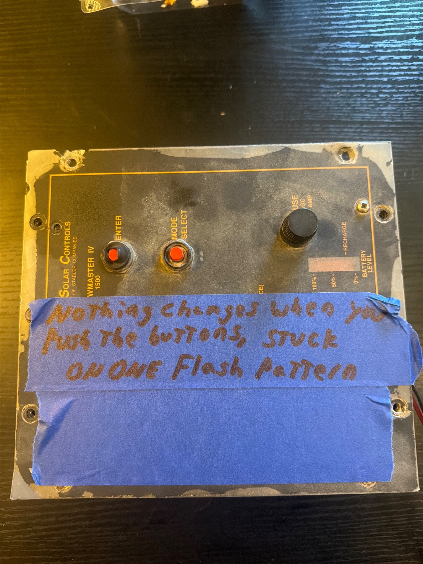 Arrowmaster IV-500 A-15001249 IV-500 industrial electronic unit